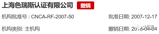 54家iso認(rèn)證機(jī)構(gòu)被撤銷《認(rèn)證機(jī)構(gòu)批準(zhǔn)書》
