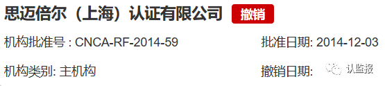 54家iso認(rèn)證機(jī)構(gòu)被撤銷《認(rèn)證機(jī)構(gòu)批準(zhǔn)書》